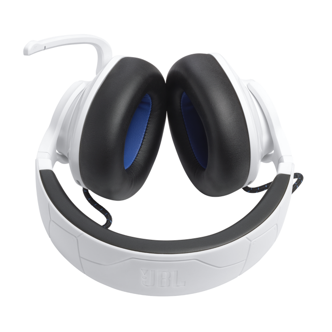 JBL Quantum 910P Console Wireless - White - Wireless over-ear console gaming headset with head tracking-enhanced, Active Noise Cancelling and Bluetooth - Top image number null